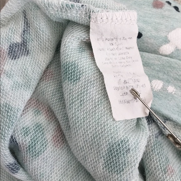 Pinklicious Green /White Jumpsuit Medium $30 - Picture 9 of 9